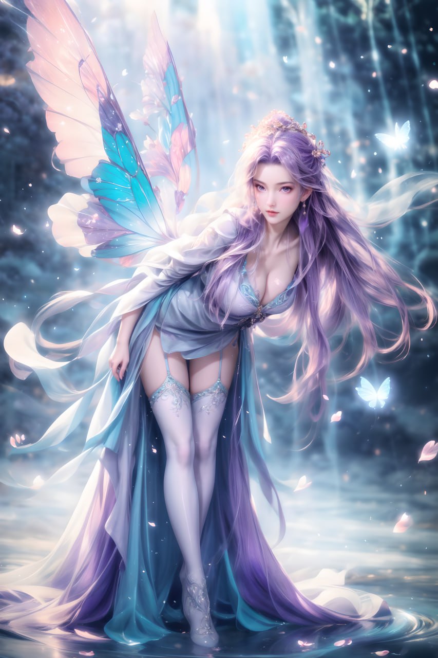 其优雅的花